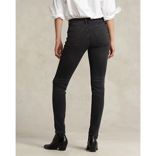 폴로 랄프로렌 Mid-Rise Super-Slim Jean