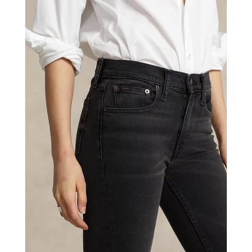 폴로 랄프로렌 Mid-Rise Super-Slim Jean