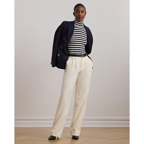 폴로 랄프로렌 Pleated Wool Twill Straight Pant