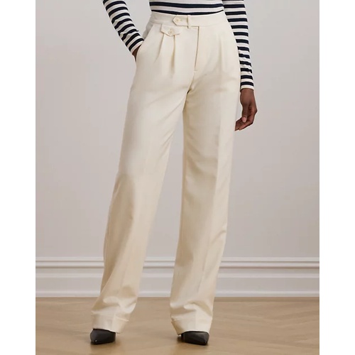 폴로 랄프로렌 Pleated Wool Twill Straight Pant