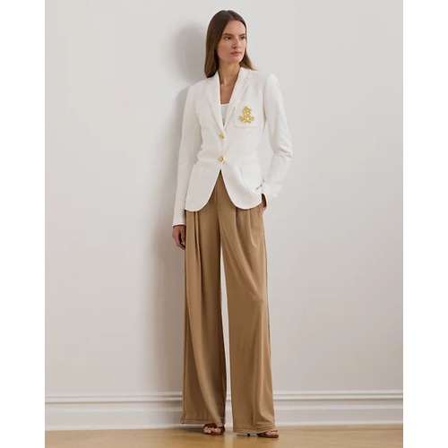 폴로 랄프로렌 Pleated Stretch Jersey Wide-Leg Pant