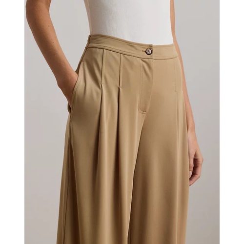 폴로 랄프로렌 Pleated Stretch Jersey Wide-Leg Pant