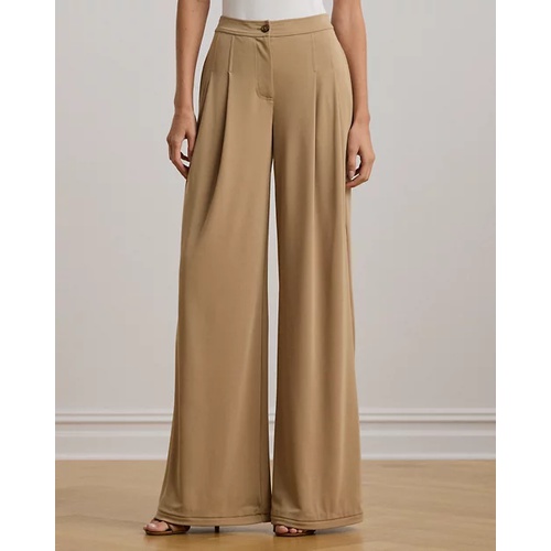 폴로 랄프로렌 Pleated Stretch Jersey Wide-Leg Pant