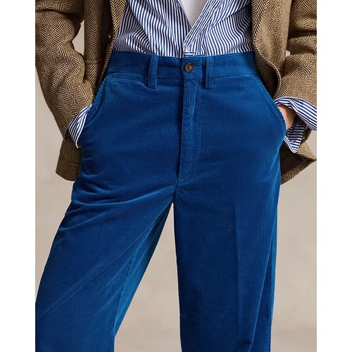 폴로 랄프로렌 Corduroy Wide-Leg Cropped Pant