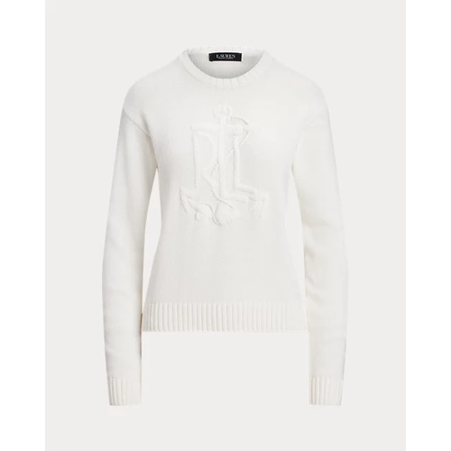 폴로 랄프로렌 Anchor-Logo Combed Cotton Sweater