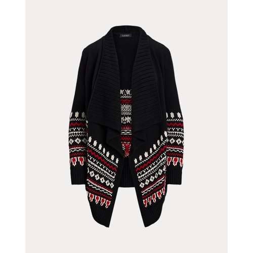 폴로 랄프로렌 Fair Isle Cotton Shawl-Collar Cardigan