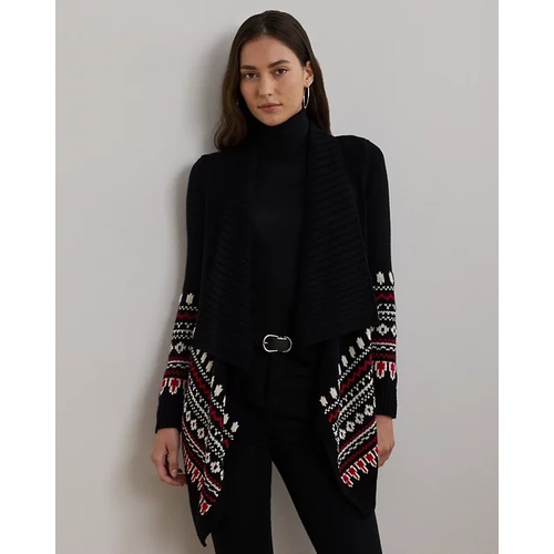 폴로 랄프로렌 Fair Isle Cotton Shawl-Collar Cardigan