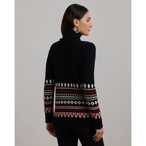 폴로 랄프로렌 Fair Isle Cotton Shawl-Collar Cardigan