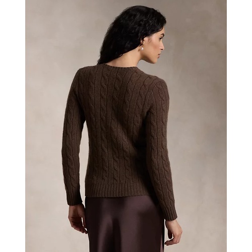 폴로 랄프로렌 Cable-Knit Cashmere Sweater