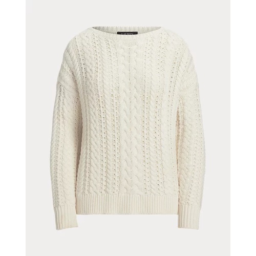 폴로 랄프로렌 Cable-Knit Cotton-Blend Sweater