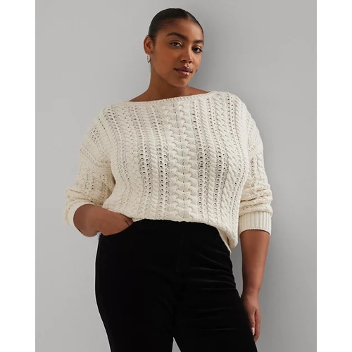 폴로 랄프로렌 Cable-Knit Cotton-Blend Sweater