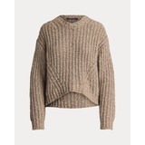 Rib-Knit Mouline Cashmere-Silk Sweater