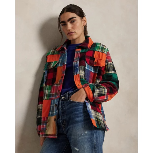 폴로 랄프로렌 Patchwork Overshirt