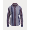 Classic Fit Striped Broadcloth Shirt