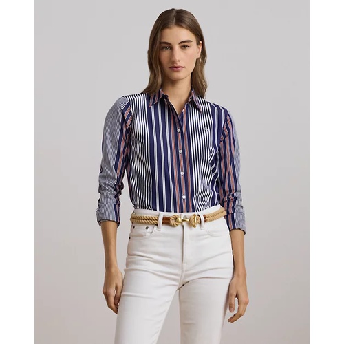 폴로 랄프로렌 Classic Fit Striped Broadcloth Shirt