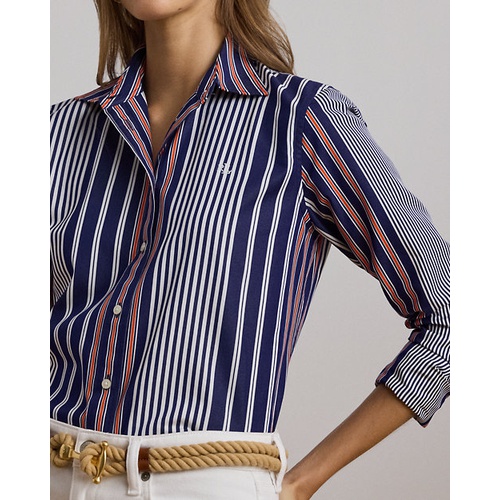 폴로 랄프로렌 Classic Fit Striped Broadcloth Shirt