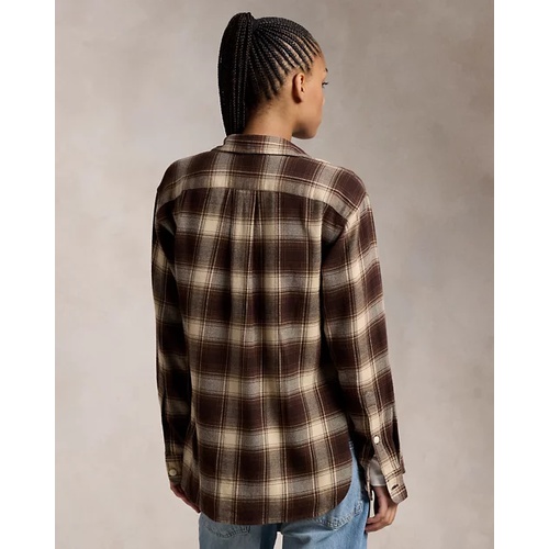 폴로 랄프로렌 Relaxed Fit Plaid Cotton Shirt