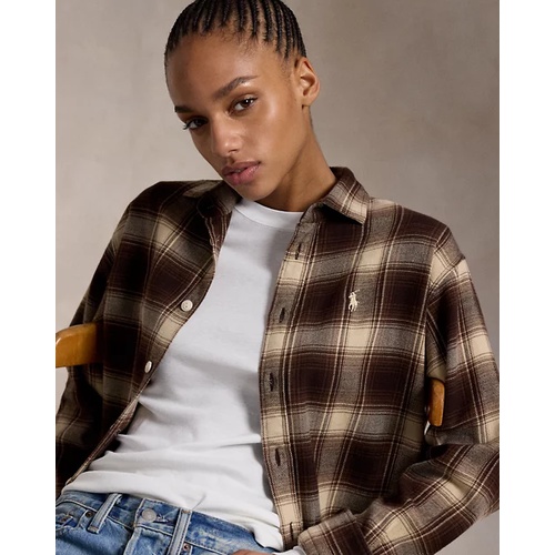 폴로 랄프로렌 Relaxed Fit Plaid Cotton Shirt