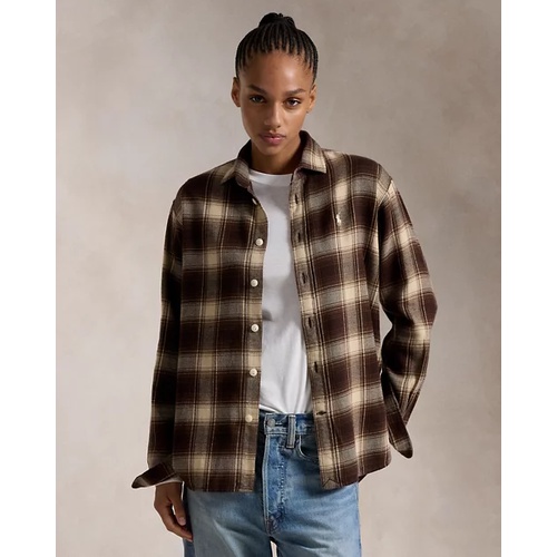 폴로 랄프로렌 Relaxed Fit Plaid Cotton Shirt