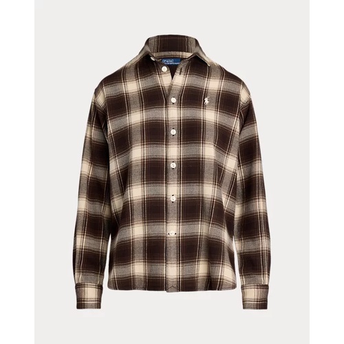 폴로 랄프로렌 Relaxed Fit Plaid Cotton Shirt