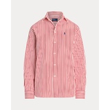 Relaxed Fit Striped Cotton Shirt