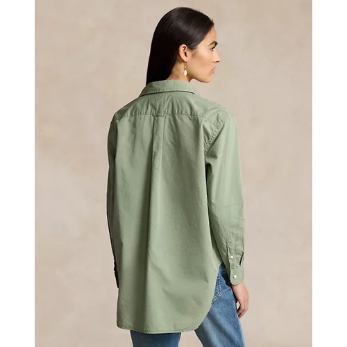 폴로 랄프로렌 Oversize Fit Cotton Twill Shirt