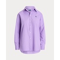 Oversize Fit Cotton Twill Shirt