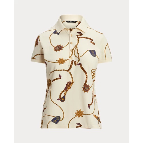 폴로 랄프로렌 Belting-Print Stretch Pique Polo Shirt