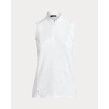 Sleeveless Quarter-Zip Polo Shirt