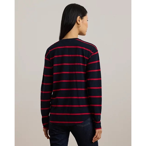 폴로 랄프로렌 Striped Jersey Long-Sleeve Tee