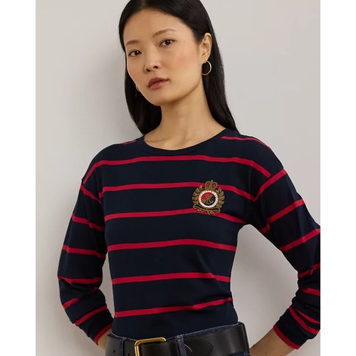 폴로 랄프로렌 Striped Jersey Long-Sleeve Tee