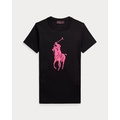 Pink Pony Cotton Crewneck Tee