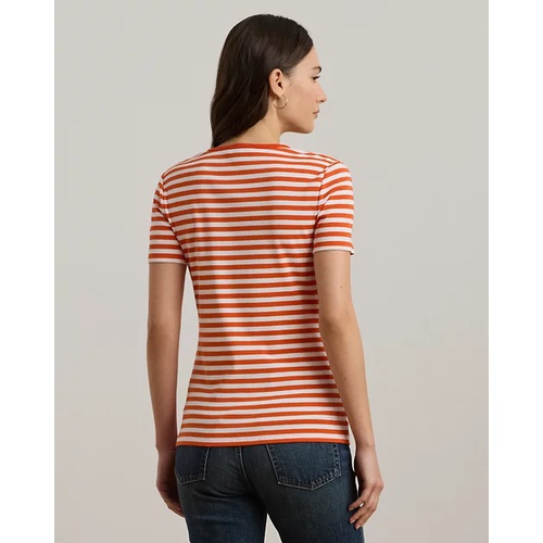 폴로 랄프로렌 Striped Stretch Cotton Crewneck Tee