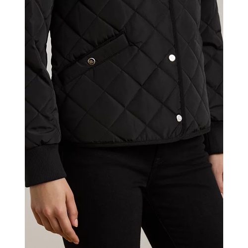 폴로 랄프로렌 Crest-Patch Quilted Bomber Jacket