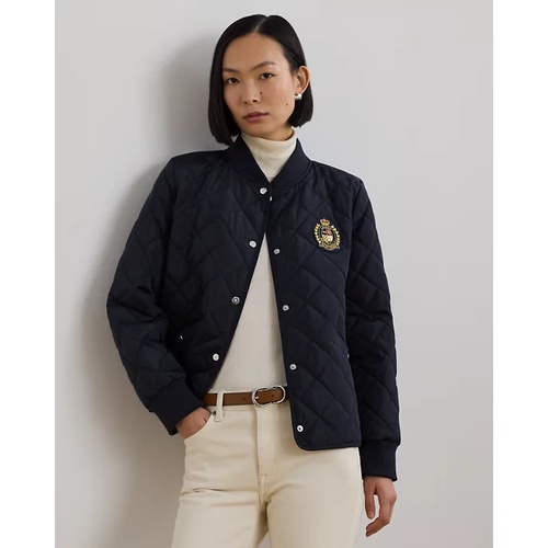 폴로 랄프로렌 Crest-Patch Quilted Bomber Jacket