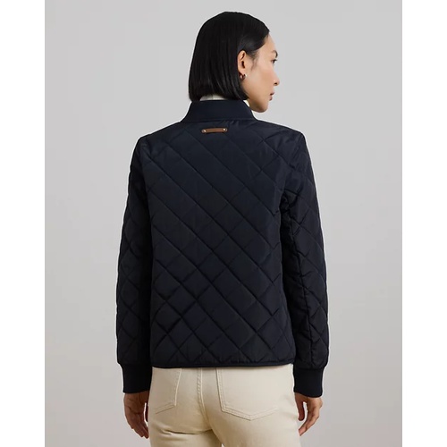 폴로 랄프로렌 Crest-Patch Quilted Bomber Jacket