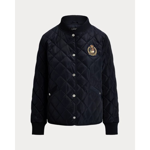 폴로 랄프로렌 Crest-Patch Quilted Bomber Jacket