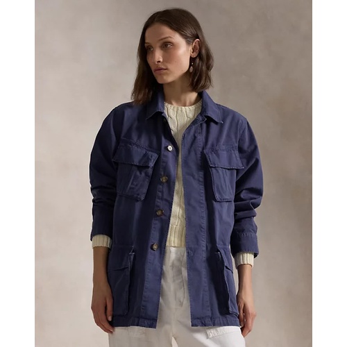 폴로 랄프로렌 Cotton Canvas Utility Jacket