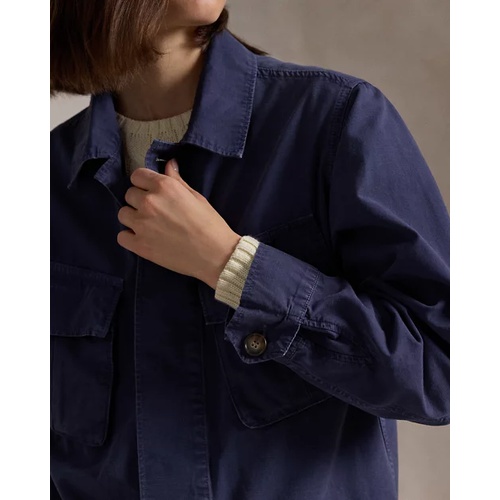 폴로 랄프로렌 Cotton Canvas Utility Jacket