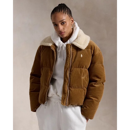 폴로 랄프로렌 Quilted Corduroy Down Jacket