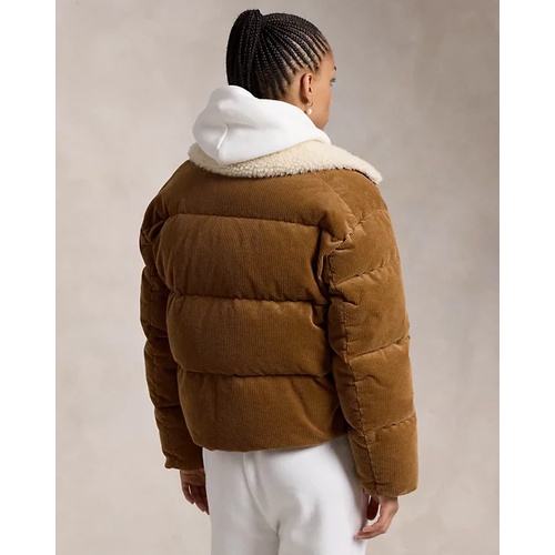 폴로 랄프로렌 Quilted Corduroy Down Jacket