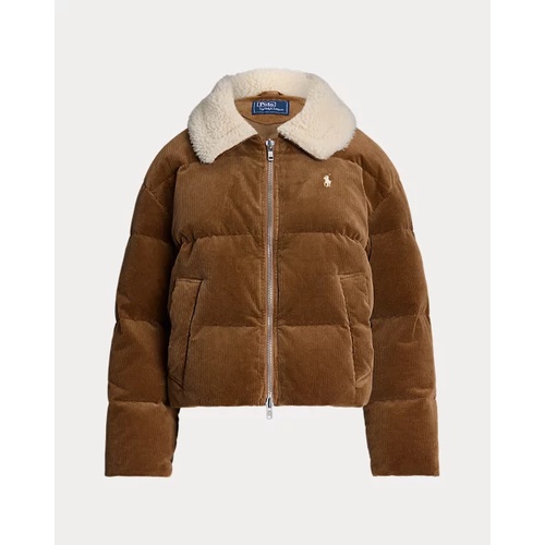 폴로 랄프로렌 Quilted Corduroy Down Jacket