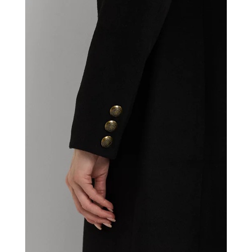 폴로 랄프로렌 Crest-Patch Wool-Blend Coat