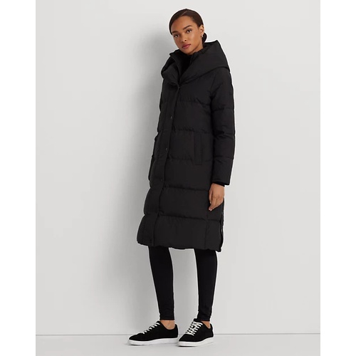 폴로 랄프로렌 Oversize-Collar Quilted Down Coat