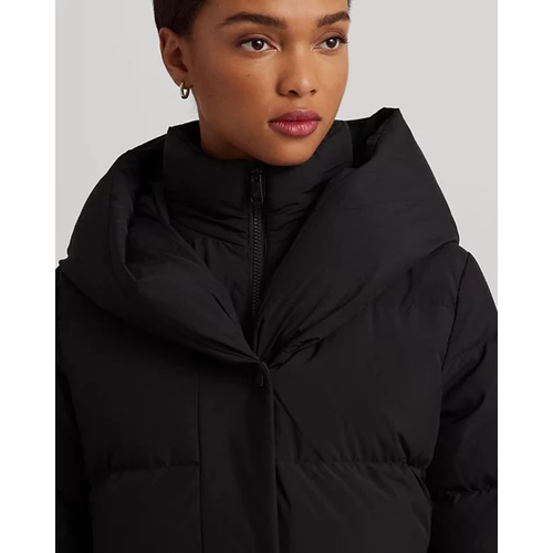 폴로 랄프로렌 Oversize-Collar Quilted Down Coat