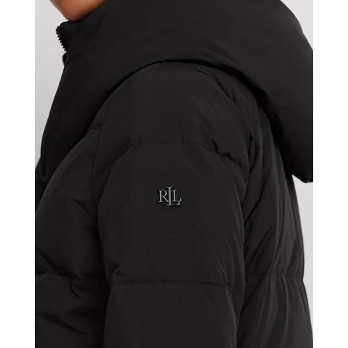 폴로 랄프로렌 Oversize-Collar Quilted Down Coat