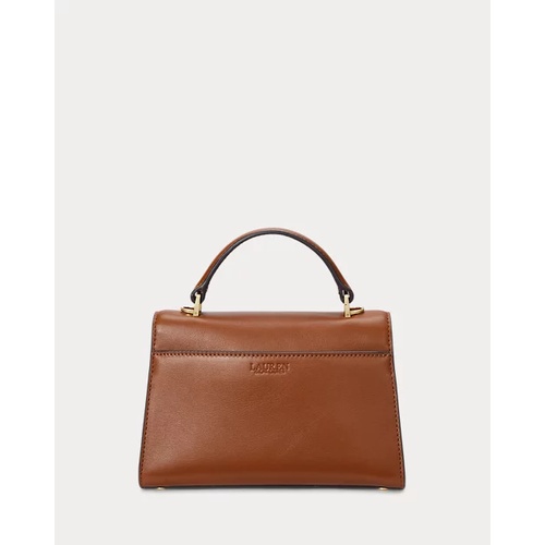 폴로 랄프로렌 Leather Small Farrah Satchel