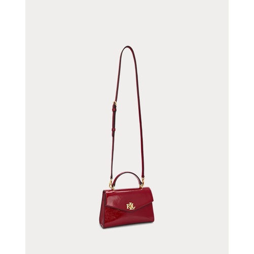 폴로 랄프로렌 Patent Leather Small Farrah Satchel