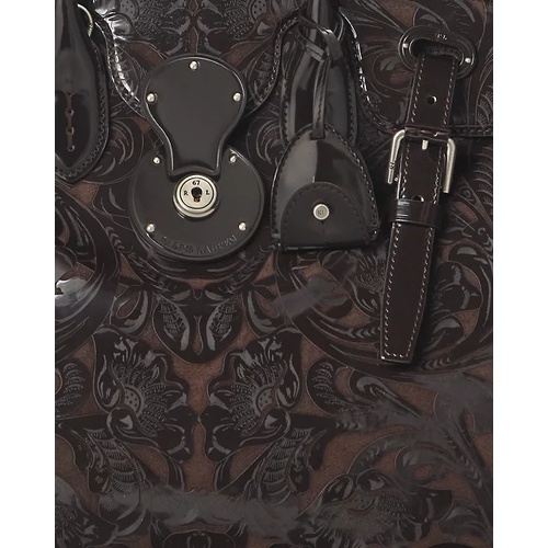 폴로 랄프로렌 Soft Ricky 33 Tooled Calfskin Bag