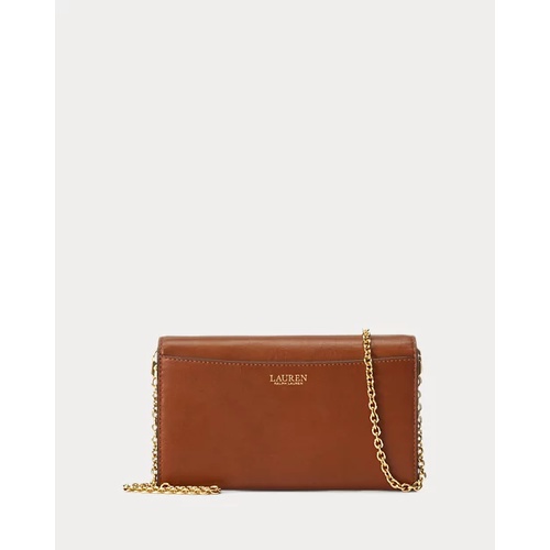 폴로 랄프로렌 Leather Medium Adair Crossbody